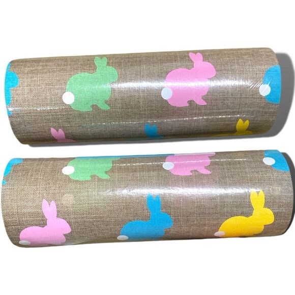 Michaels Celebrate It Easter Bunny Non Wired Mesh x2 Crafts DIY - Picture 2 of 4